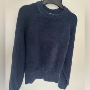 Zara Midnight Blue Crew Neck Sweater